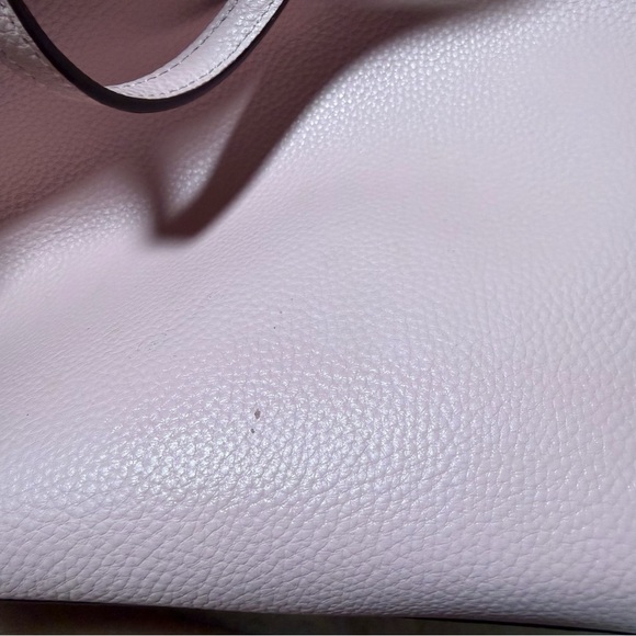 Coach Town Tote Pink Pebble Leather Bag - Picture 11 of 13